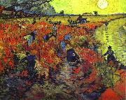 Vincent Van Gogh The Red Vineyard china oil painting artist